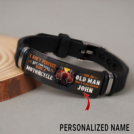 Personalized Motorcycle Bracelet UKTZ5080504 - Image 3