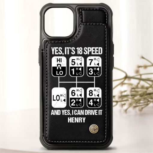 Personalized Truck Driver Leather Flip Wallet Phone Case MQHH5090504 - Image 5