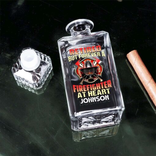 Personalized Fire Fighter Whiskey Bottle MQHM5120504 - Image 3