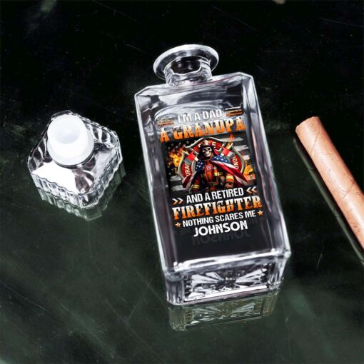 Personalized Fire Fighter Whiskey Bottle MQHM5120505 - Image 3