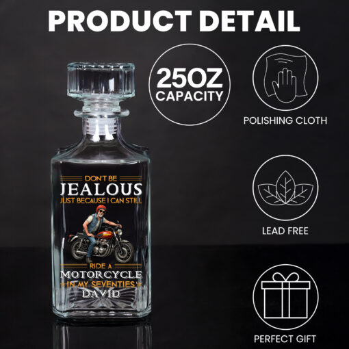 Personalized Motorcycle Whiskey Bottle UKHH5260504 - Image 5