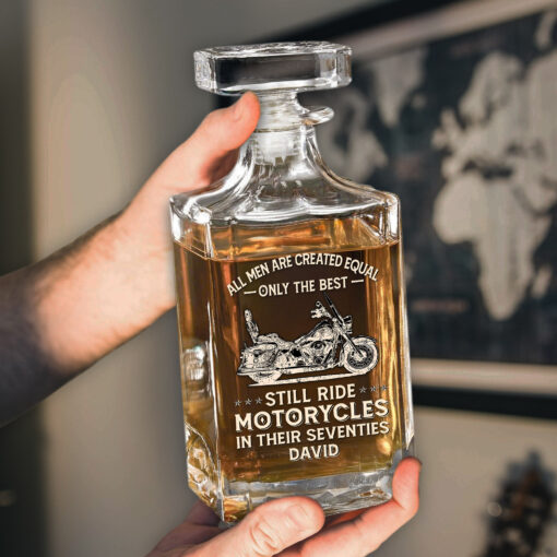 Personalized Motorcycle Whiskey Bottle UKHH5270502 - Image 4