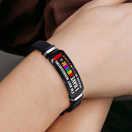Personalized Autism Support Bracelet for Children – Kindness Reminder Wristband MQNT5090504 - Image 2