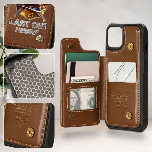 Custom Name Firefighter First In Last Out Flip Phonecase THHH5260502 - Image 5