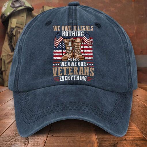 Veteran Whisky Bottle/ Denim Hat THPY5070501 - Image 2