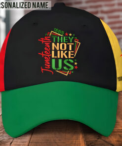 Personalized Juneteenth They Not Like US Cap UKTO5280502