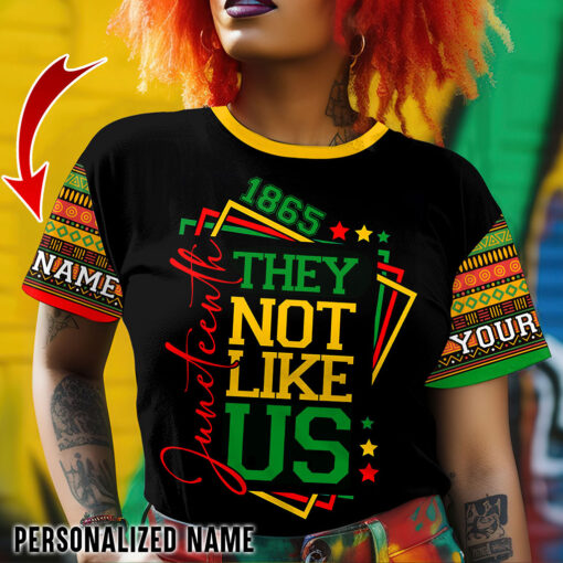 Personalized Juneteenth 3D Shirt QFTD5290501