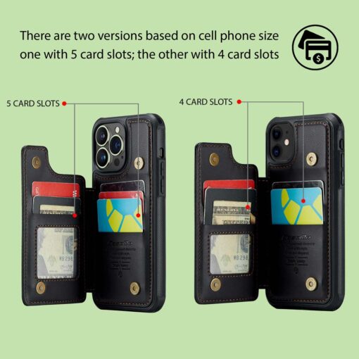 Personalized Firefighter Leather Flip Wallet Phone Case, Gift For Fireman, Retired Firefighter Gift UKHM5060503 - Image 8