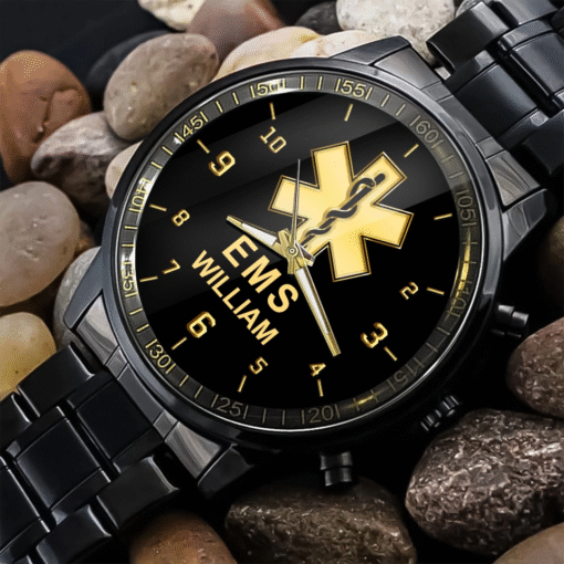 Personalized EMS Medical Logo Custom Name Watch Printed MQND5240550 - Image 4