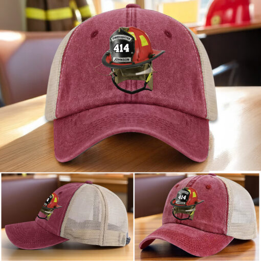 Personalized Firefighter Baseball Cap QFTZ5130605