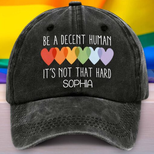 Custom Name LGBT Cap THPY5040602
