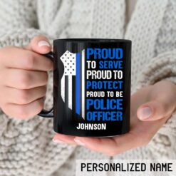 Personalized Police Ceramic Mug MQND5040601