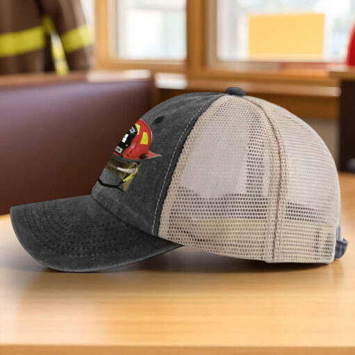 Personalized Firefighter Baseball Cap QFTZ5130605 - Image 6