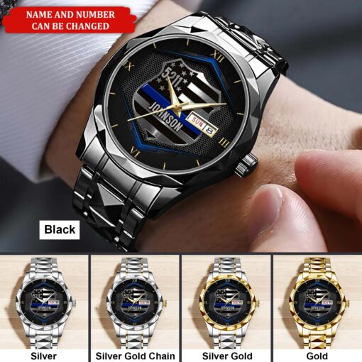 Personalized Police Alloy Luxury Quartz Watch QFHA5200601