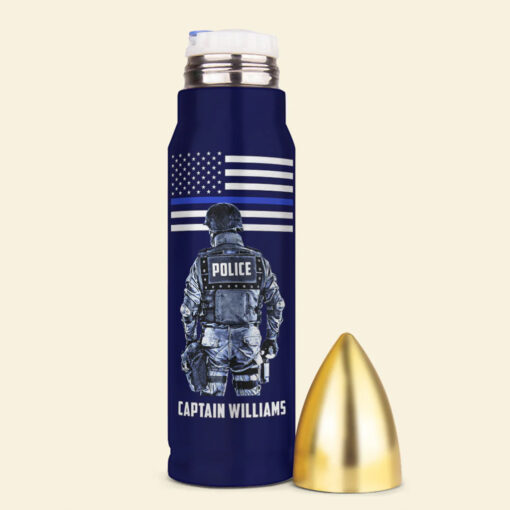 Personalized Retired Police Bullet Tumbler MQTZ5050607 - Image 5
