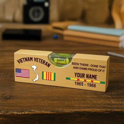 Personalized Vietnam Veteran Spirit Level Bottle Opener QFND5040603 - Image 3