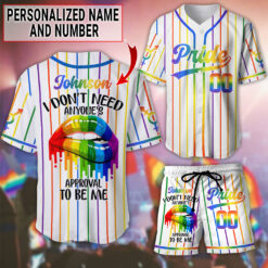 Personalized LGBTQ Baseball Jersey UKTZ5070603