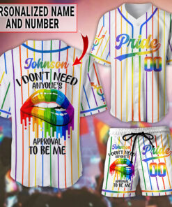 Personalized LGBTQ Baseball Jersey UKTZ5070603