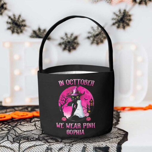 Custom Halloween Breast Cancer Candy Bag THTZ5180609 - Image 3