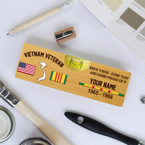 Personalized Vietnam Veteran Spirit Level Bottle Opener QFND5040603 - Image 4