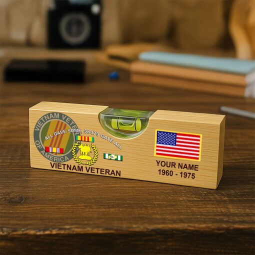 Personalized Vietnam Veteran Spirit Level Bottle Opener QFND5040604 - Image 2