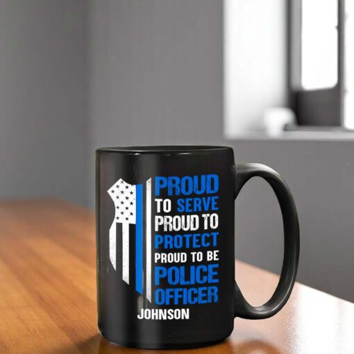 Personalized Police Ceramic Mug MQND5040601 - Image 2