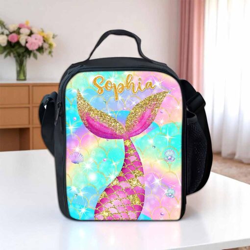 Personalized Mermaid Backpack QFND5120605 - Image 3