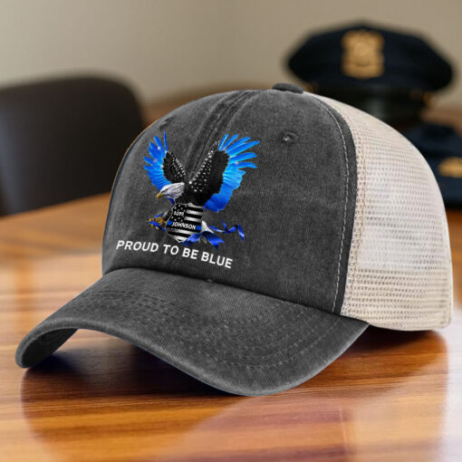 Personalized Police Baseball Cap QFHH5160602 - Image 3