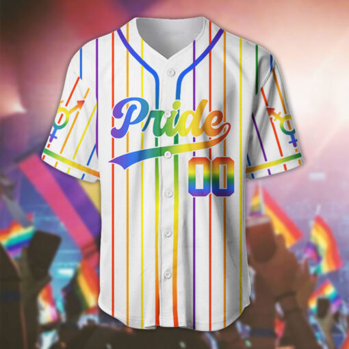 Personalized LGBTQ Baseball Jersey UKTZ5070604 - Image 4