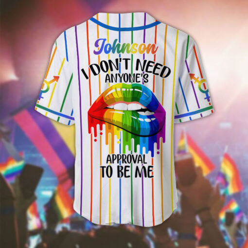 Personalized LGBTQ Baseball Jersey UKTZ5070603 - Image 4