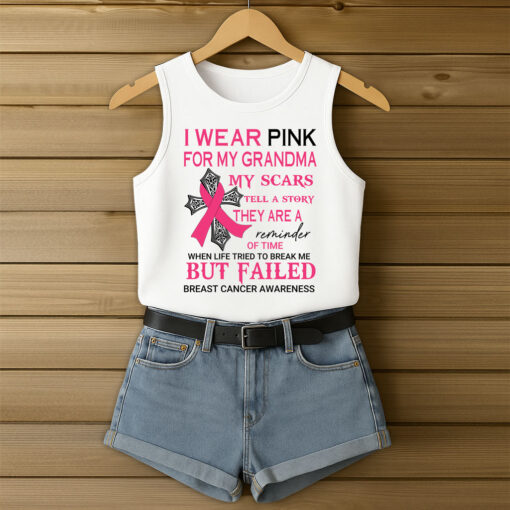 Breast Cancer Tank Top QFHA5210601 - Image 4