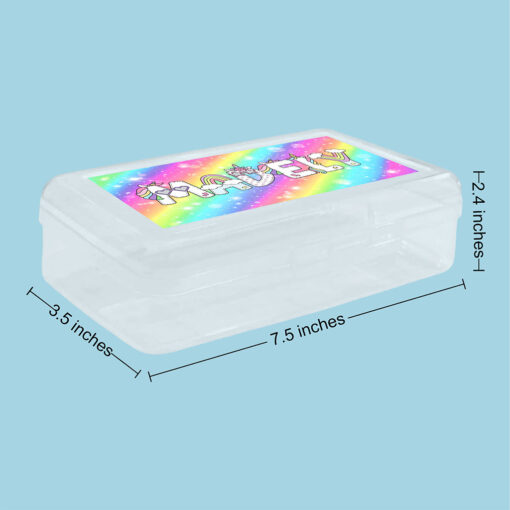 Personalized Pencil Boxes, Back To School Pencil Case, Pencil Name School Supplies Gift for Kid, Custom Pencil Box for Boys or Girls QFTO5240601 - Image 4