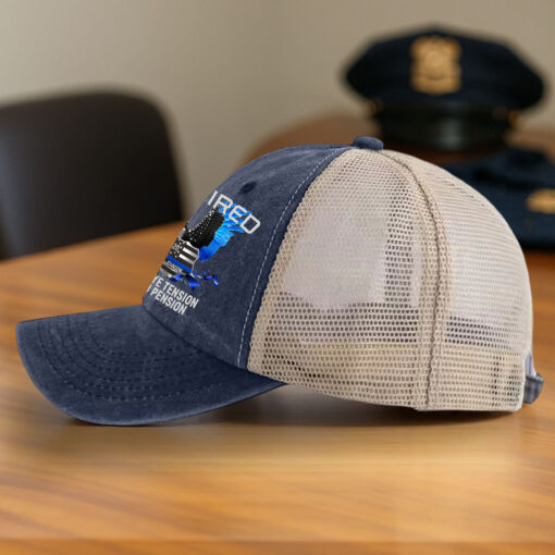 Personalized Police Baseball Cap QFHH5160604 - Image 7