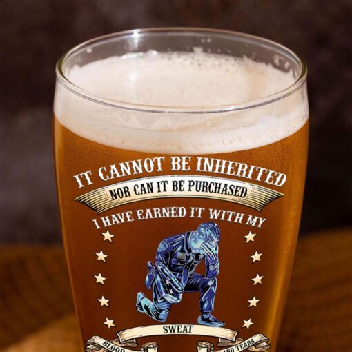 Personalized Police Pilsner Glass NPHM5300504 - Image 6