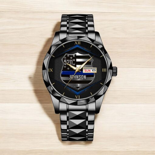 Personalized Police Alloy Luxury Quartz Watch QFHA5200601 - Image 3