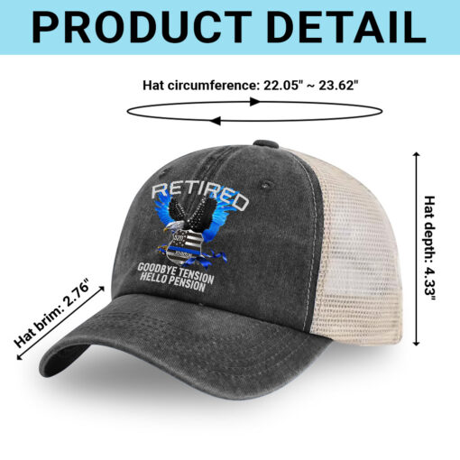 Personalized Police Baseball Cap QFHH5160604 - Image 8