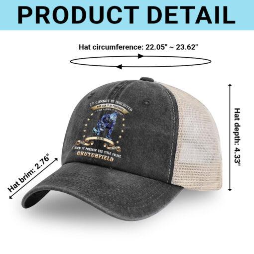 Personalized Police Baseball Cap QFHH5160606 - Image 6