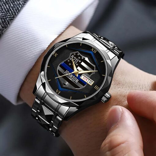 Personalized Police Alloy Luxury Quartz Watch QFHA5200601 - Image 5