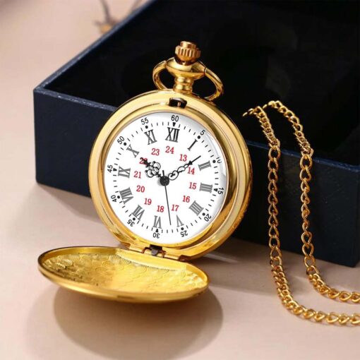 Personalized US Navy Veteran  Vintage Pocket Watch UKHM5260603 - Image 8