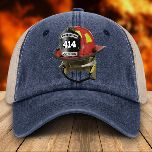 Personalized Firefighter Baseball Cap QFTZ5130605 - Image 3
