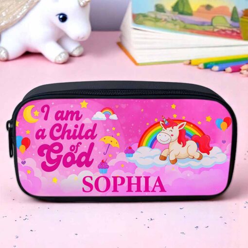 Personalized I Am A Child Of God Backpack, Back To School Gift For Kids QFND5020704-DX - Image 4