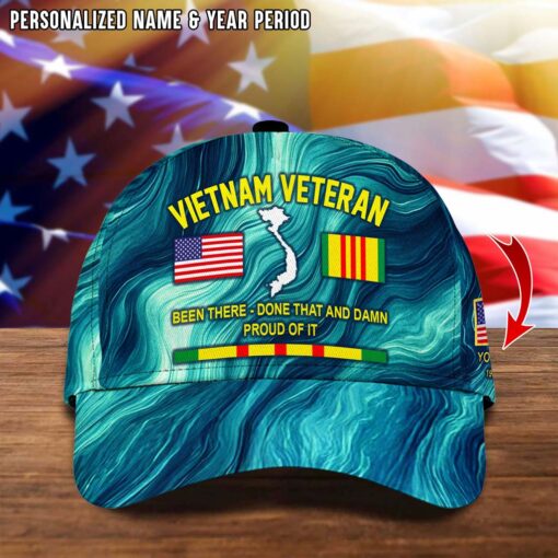 Personalized Vietnam Veteran Cap QFTD5100701