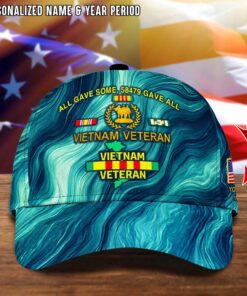 Personalized Vietnam Veteran Cap QFTD5100702