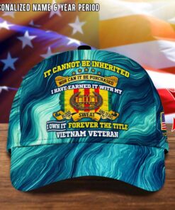 Personalized Vietnam Veteran Cap QFTD5100703