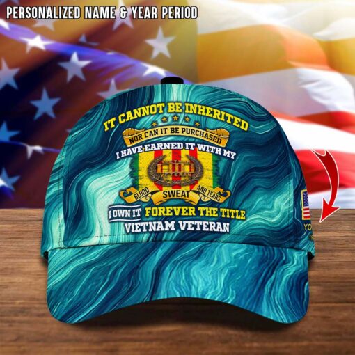 Personalized Vietnam Veteran Cap QFTD5100703