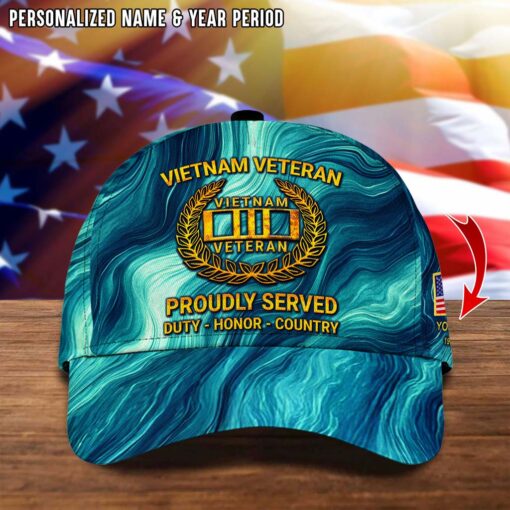 Personalized Vietnam Veteran Cap QFTD5100704