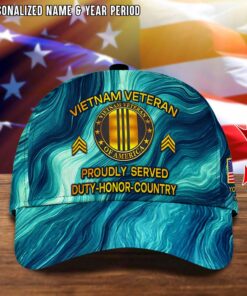 Personalized Vietnam Veteran Cap QFTD5100705