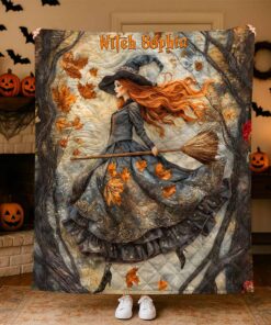 Personalized The Witch Quilt Blanket NPND5080701