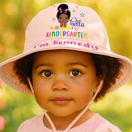 Personalized Bucket Hat For Kids QFND5100702 - Image 2
