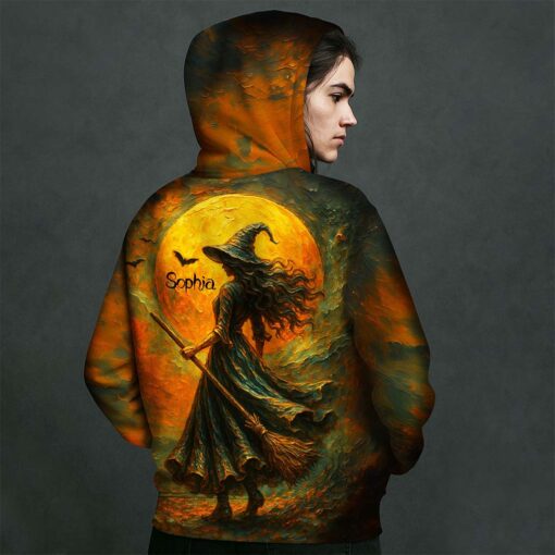Personalized The Witch 3D Hoodie, Halloween Gift NPND5140701 - Image 2